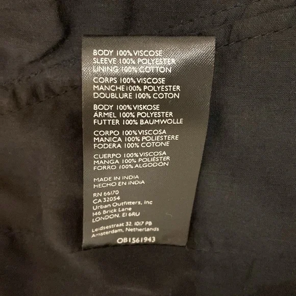 EUC black velvet corset style top by Urban Outfitters, size S. Worn once. - Picture 6 of 12